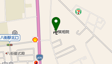 実相院日蓮宗の地図画像