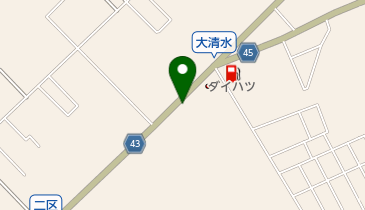 いづみ美容室の地図画像