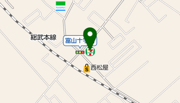 クロスロード八街店の地図画像