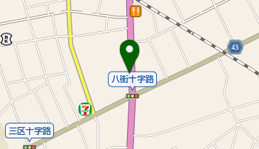 成東屋四ツ角売店の地図画像