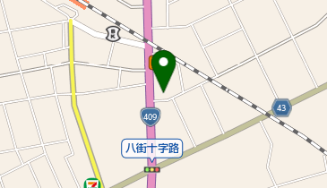 ニシナ洋品店の地図画像