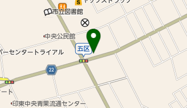 高橋理容店の地図画像