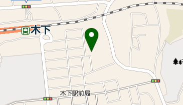 大野板金木下店の地図画像