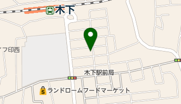 パティオタキタ洋品店の地図画像