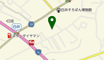 岩淵薬品株式会社白井営業所の地図画像