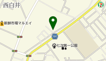 日本同盟キリスト教団白井聖書教会の地図画像