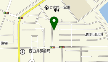 清水口第二住宅管理組合の地図画像
