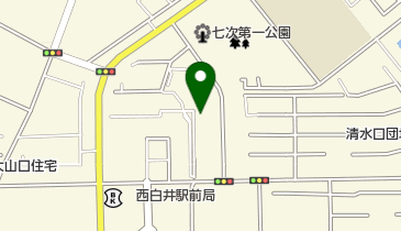 清水口保育園子育支援センタースマイルの地図画像