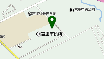 富里市中央公民館の地図画像