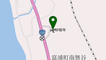 妙福寺の地図画像