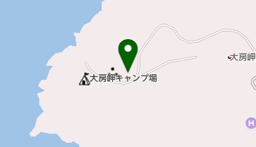 大房岬ビジターセンターの地図画像