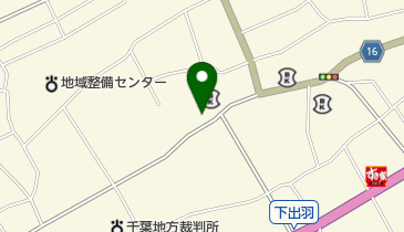 早進スクール八日市場中央校の地図画像