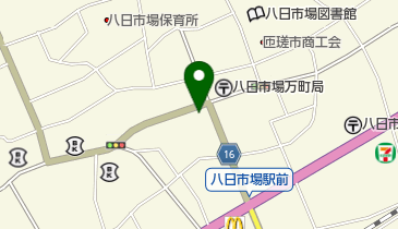 白ばら美容室の地図画像