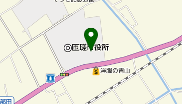 匝瑳市役所 教育委員会 生涯学習課 スポーツ振興班の地図画像