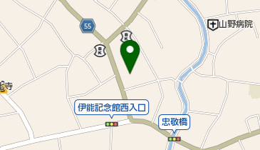 かばんのカシワヤの地図画像