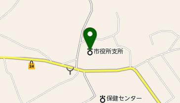 香取市 山田公民館の地図画像