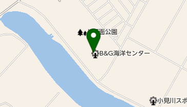 香取市 小見川B&G海洋センターの地図画像