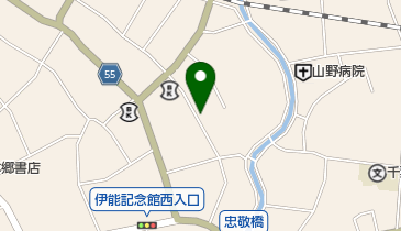 遊橋果実店の地図画像