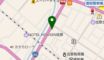 明治安田生命佐原営業所の地図画像