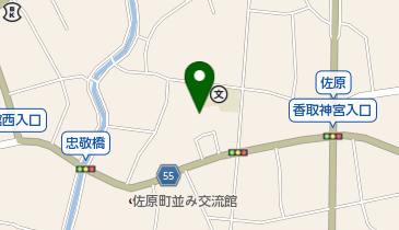 千葉地方検察庁 佐原支部の地図画像