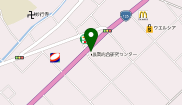 相葉いちご園直売所の地図画像