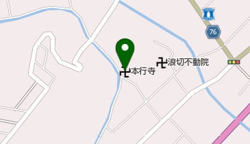 本行寺の地図画像