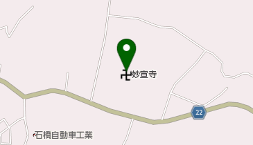 妙宣寺の地図画像