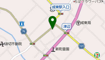 佐藤洋服店の地図画像