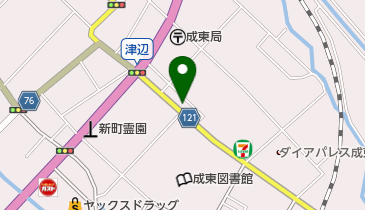 さくらや旅館の地図画像