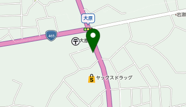 有限会社おはら春峰堂の地図画像