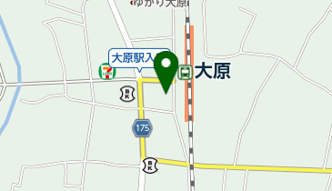 能城花火店の地図画像