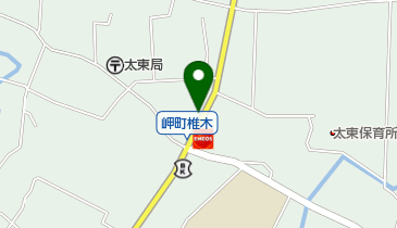 どばし理容の地図画像
