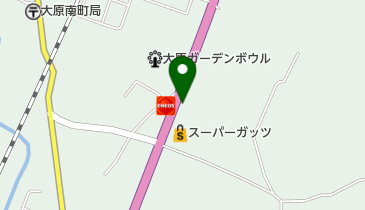 あさの食堂の地図画像