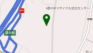 酒々井町 コミュニティプラザの地図画像