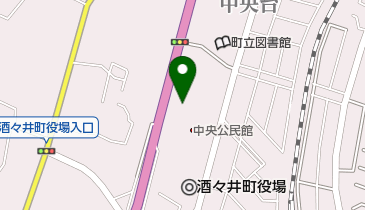 酒々井町 中央公民館の地図画像