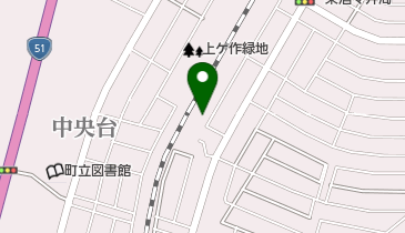 東酒々井コミュニティーセンターの地図画像