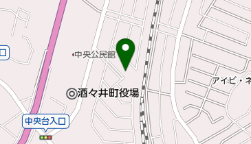 爽風書道教室の地図画像