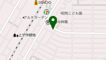 キャロットの地図画像