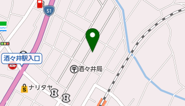 セタ酒店の地図画像