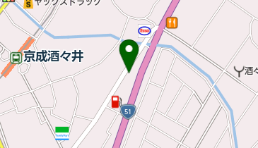 賛光電器産業株式会社 千葉営業所の地図画像