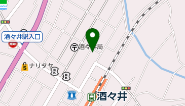 酒々井動物病院の地図画像