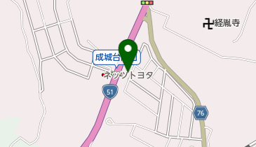 印東開発株式会社の地図画像