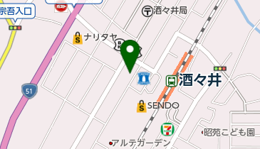 メガネのルークの地図画像