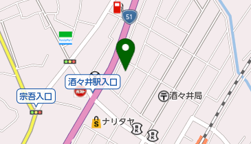 理容くろきの地図画像