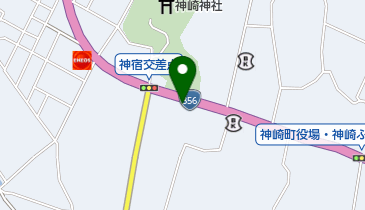 神山酒店の地図画像