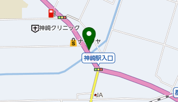ヤンマー農機販売株式会社佐原神崎支店の地図画像