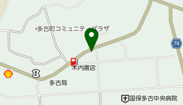 五十嵐理容店の地図画像
