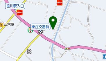 こめや綜合衣料の地図画像