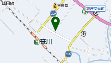 東庄旅行センターの地図画像