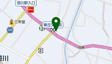 東庄町商工会の地図画像